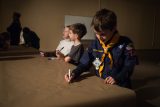 drawing boy scout