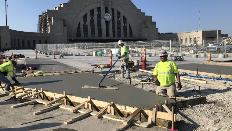 fresh cement restoration