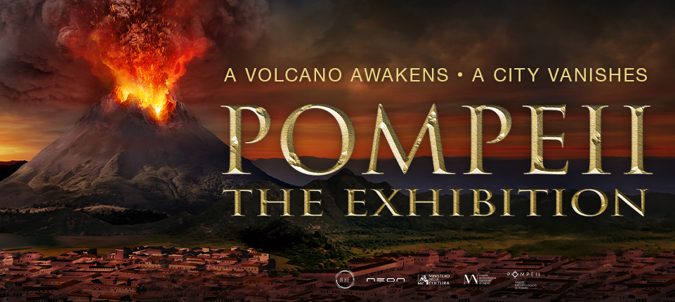 Image of key art for POMPEII: The Exhibition