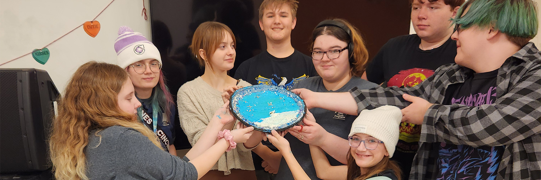 image of youths in a cmc youth program