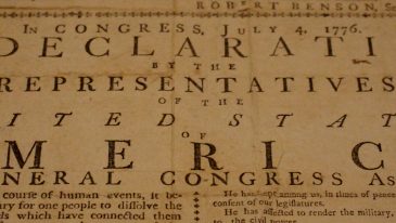 The Holt Broadside Printing of the Declaration of Independence